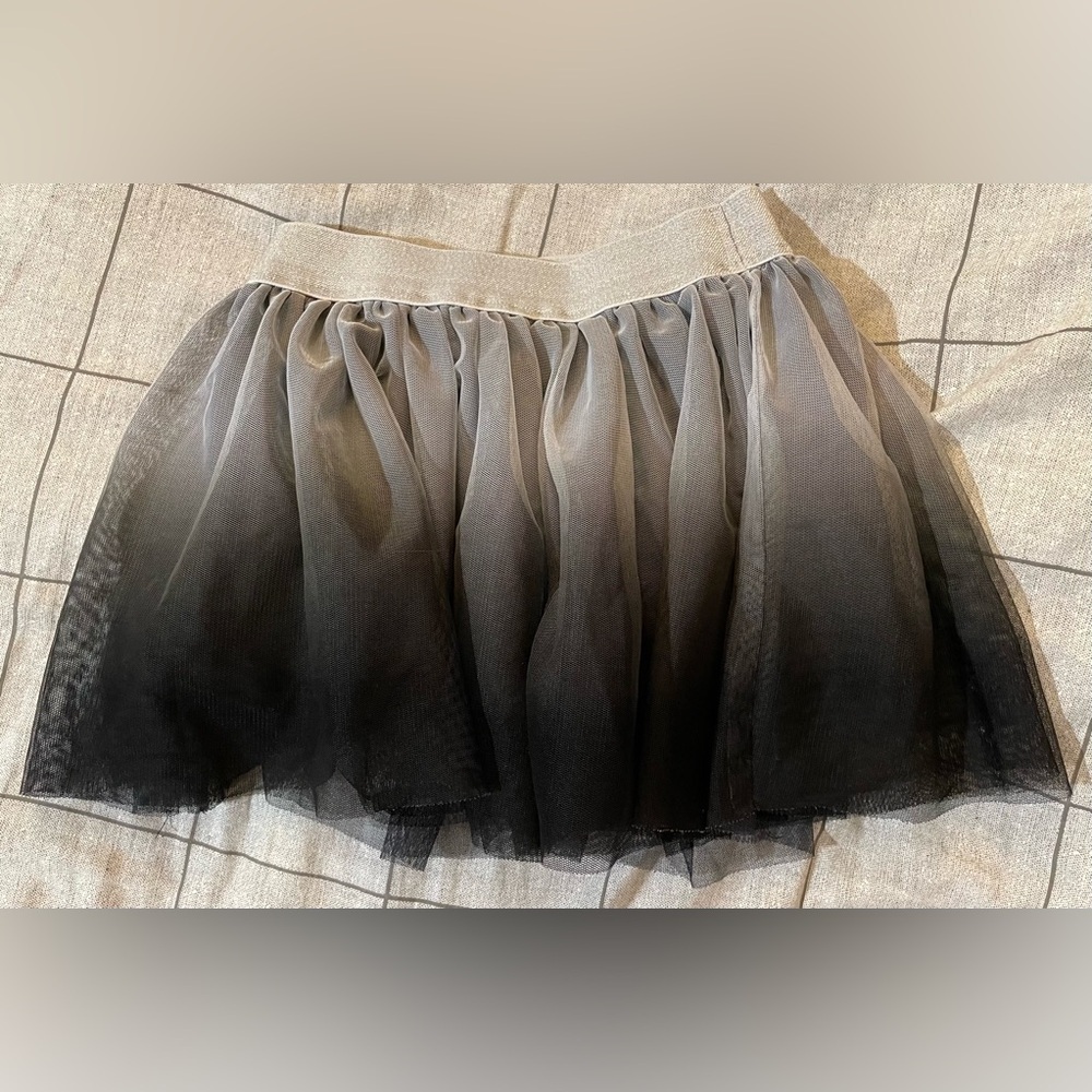 Kind is Cool Ombré Gradient Sparkle Band Tinsel Skirt